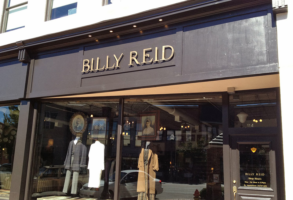 Fachadas de Lojas de Roupas Femininas Billy Reid